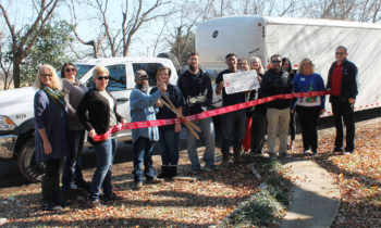 Brownwood Chamber Holds Ribbon Cutting for Move-Rite & Transport