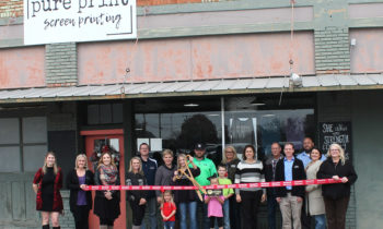 Brownwood Chamber Holds Ribbon Cutting for Pure Print
