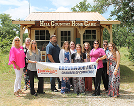 Brownwood Area Chamber of Commerce Holds a Ribbon Cutting for Hill Country Home Care