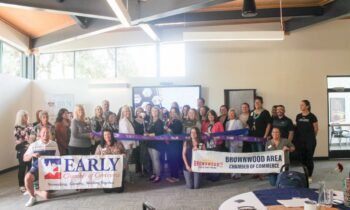 The Brownwood Area and Early Chambers of Commerce hosted a ribbon cutting ceremony for the Christian Business Women’s Network of Brown County