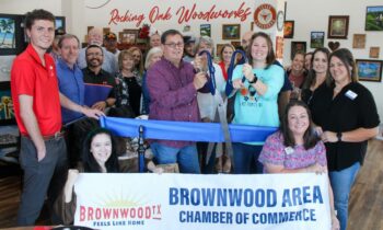 Brownwood Area Chamber ﻿Ribbon Cutting for Rocking Oak Woodwork